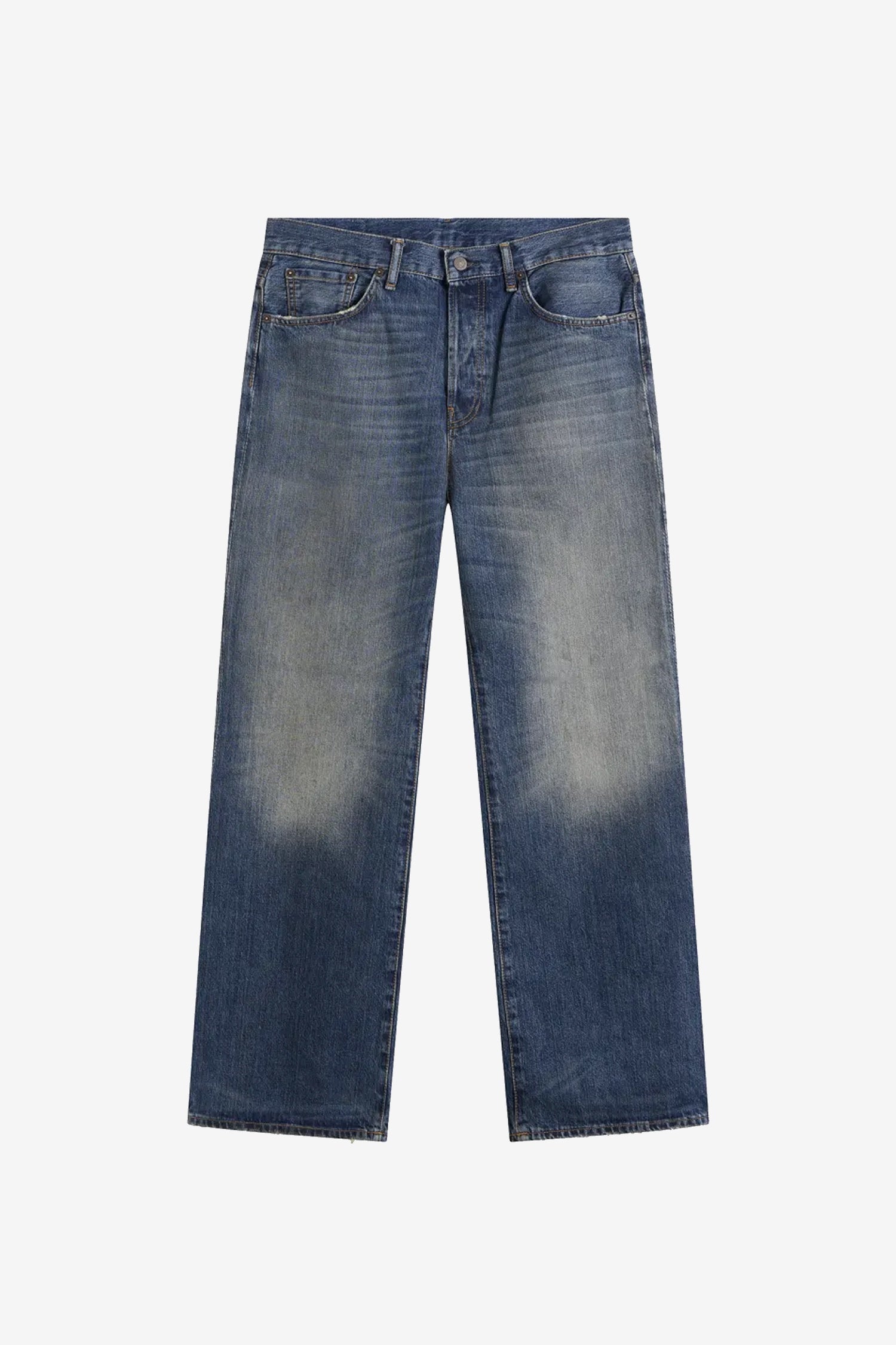 ACNE STUDIOS 1996M JEANS IN MID BLUE BINGO, FW26
