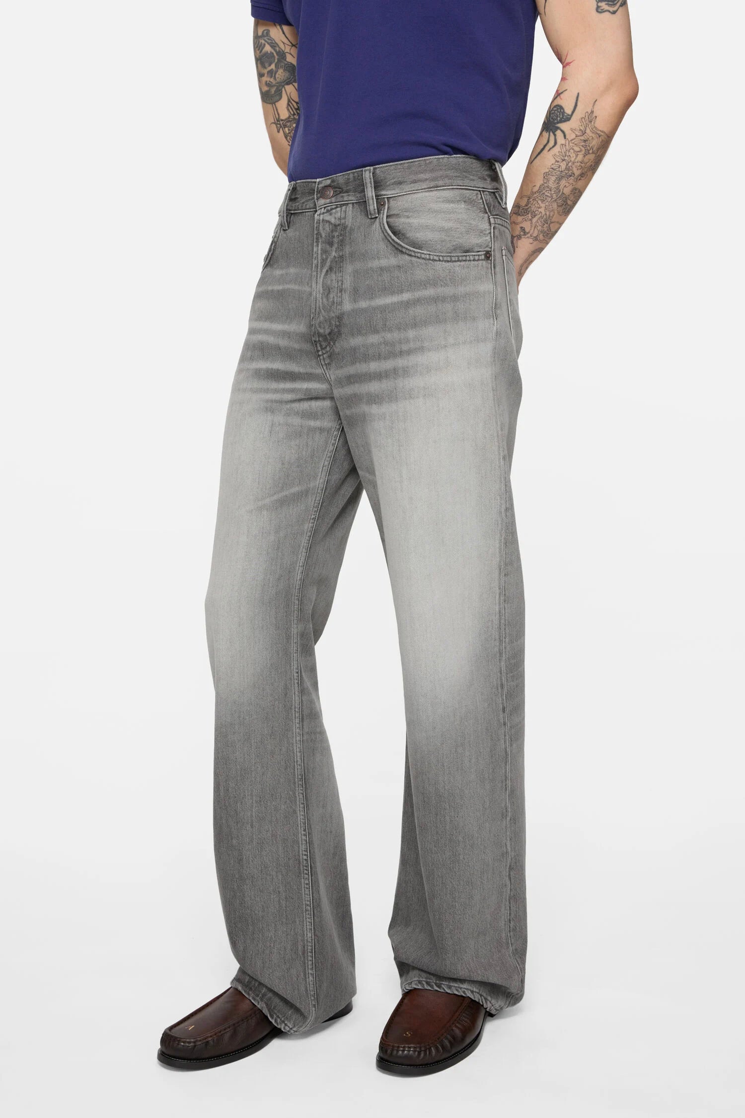 ACNE STUDIOS 2021M JEANS IN ORLANDO GREY, FW26