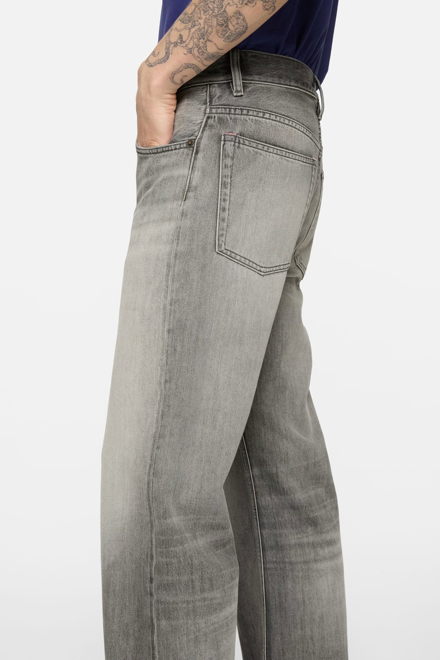 ACNE STUDIOS 2021M JEANS IN ORLANDO GREY, FW26
