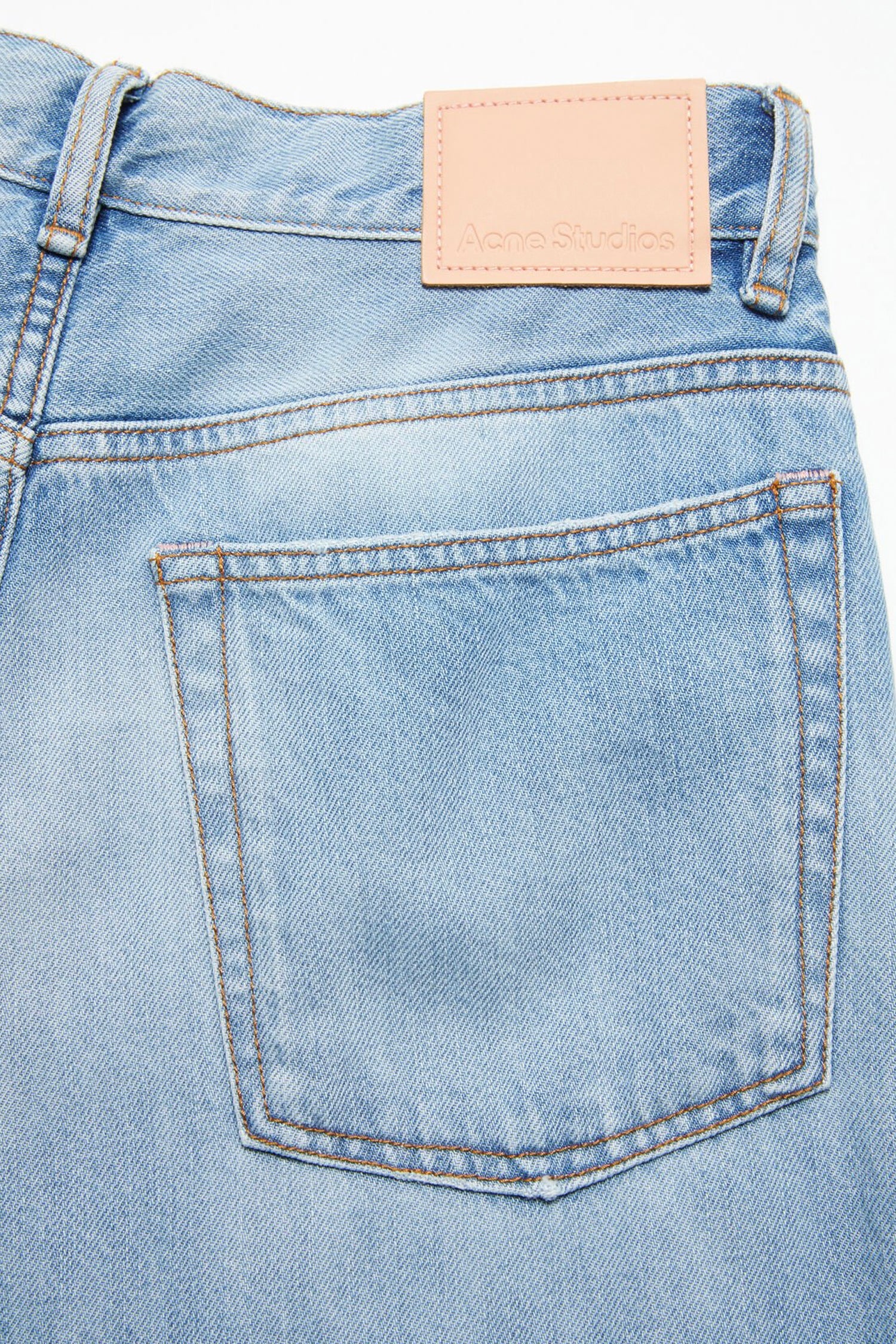 ACNE STUDIOS 2021M JEANS IN LIGHT BLUE VINTAGE, FW26