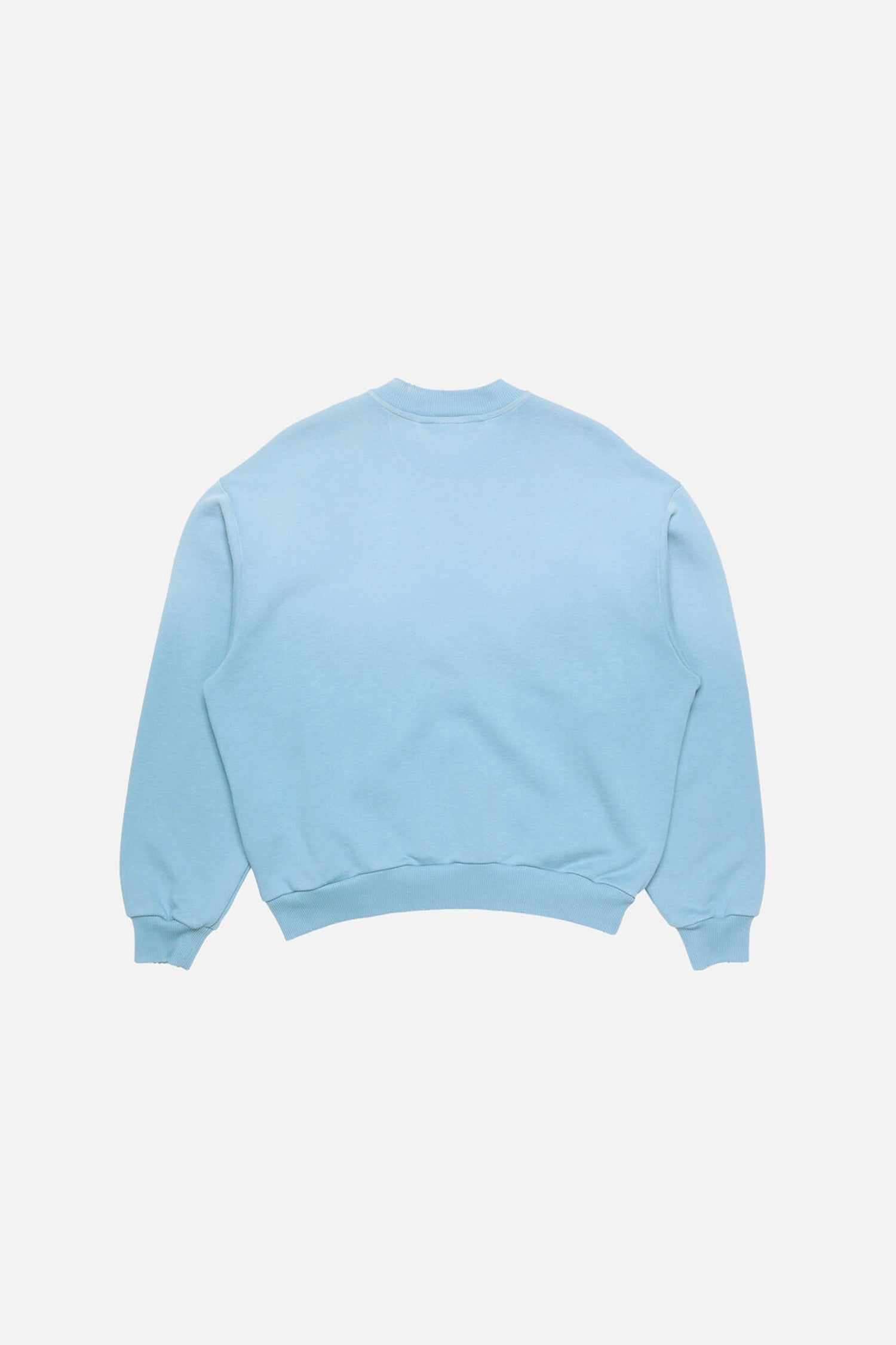 ACNE STUDIOS ZIP-UP SWEATER IN CORNFLOWER BLUE, SS26