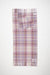 OVERSIZED PLAID SCARF BLANKET IN VIOLET PURPLE, SS24