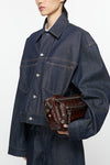 BOXY FIT DENIM JACKET IN INDIGO BLUE, SS25