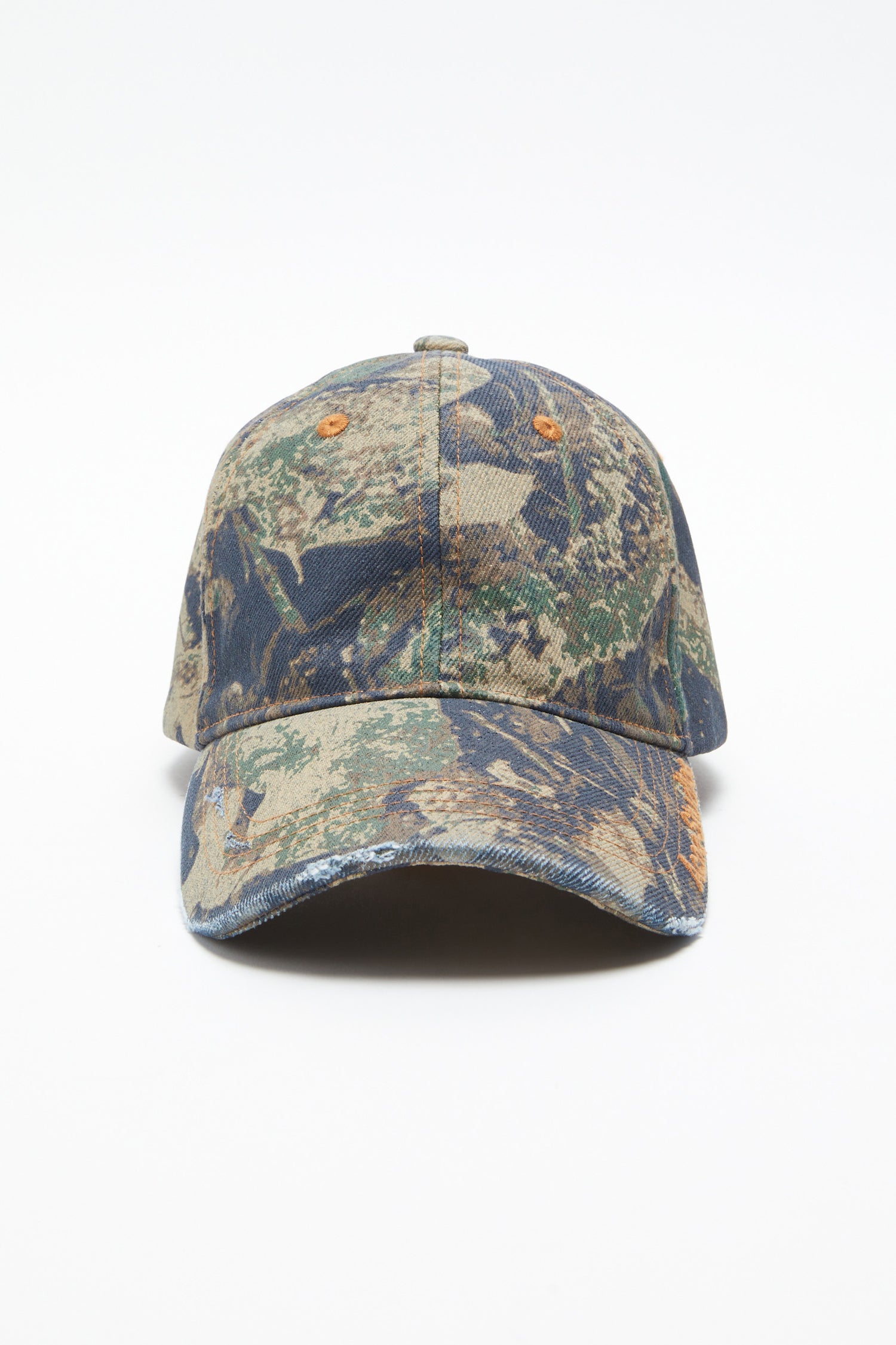 COTTON RIPSTOP CAP IN BROWN, SS25