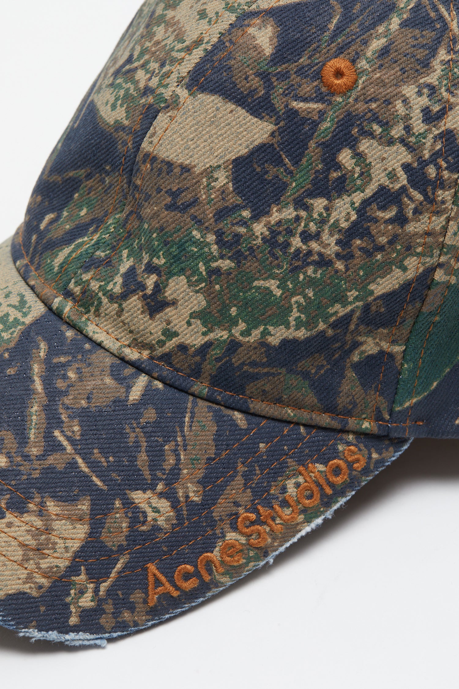 COTTON RIPSTOP CAP IN BROWN, SS25