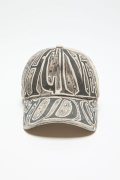 帽子 Andmary Mary logo cap beige Mary logo cap color ivory/beige/black ¥6600-tax in フロントに施