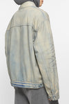 OVERSIZED FIT DENIM JACKET IN LIGHT BLUE, SS25