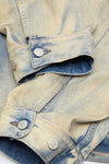 OVERSIZED FIT DENIM JACKET IN LIGHT BLUE, SS25