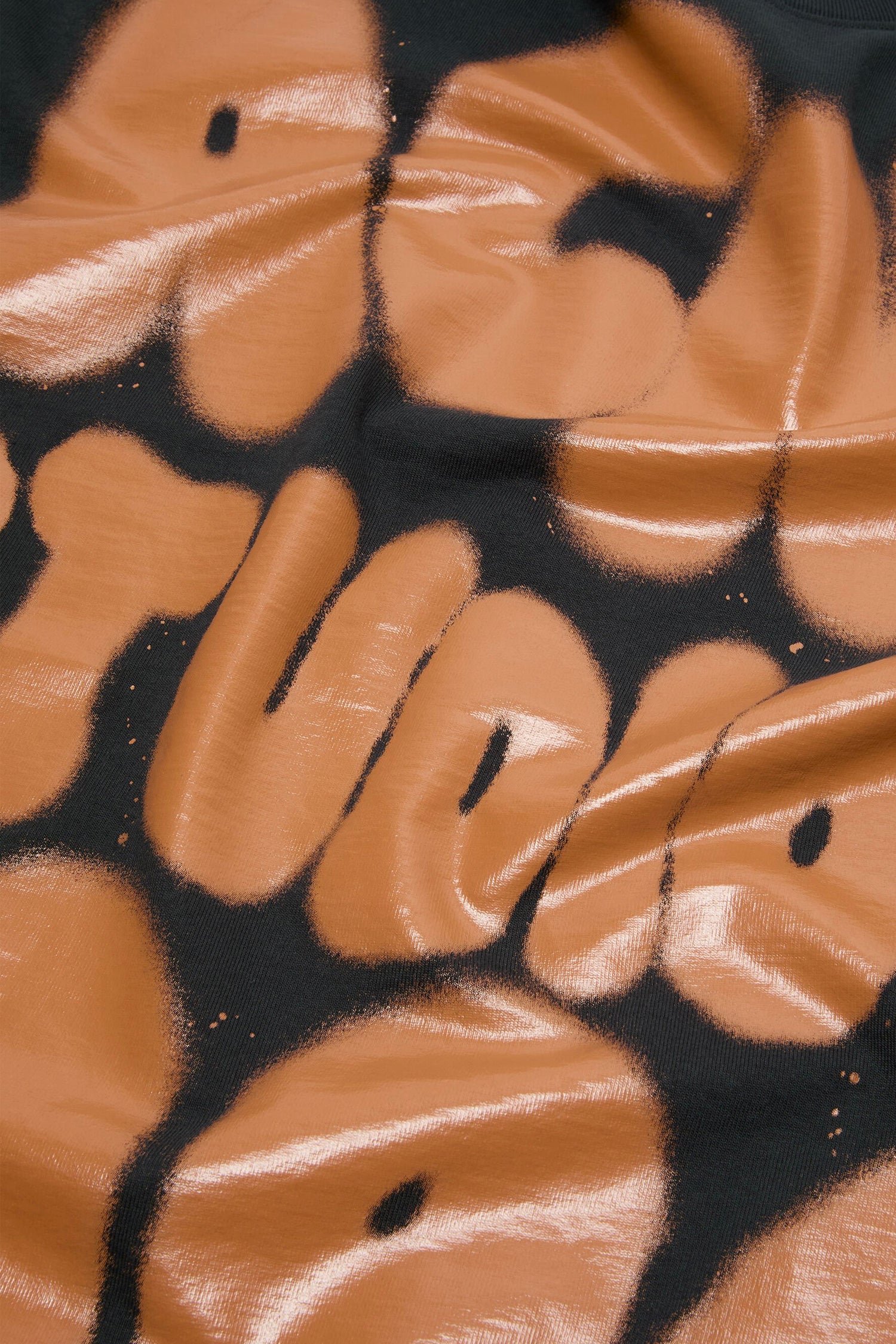 RELAXED UNISEX FIT T-SHIRT LOGO IN BLACK, SS25