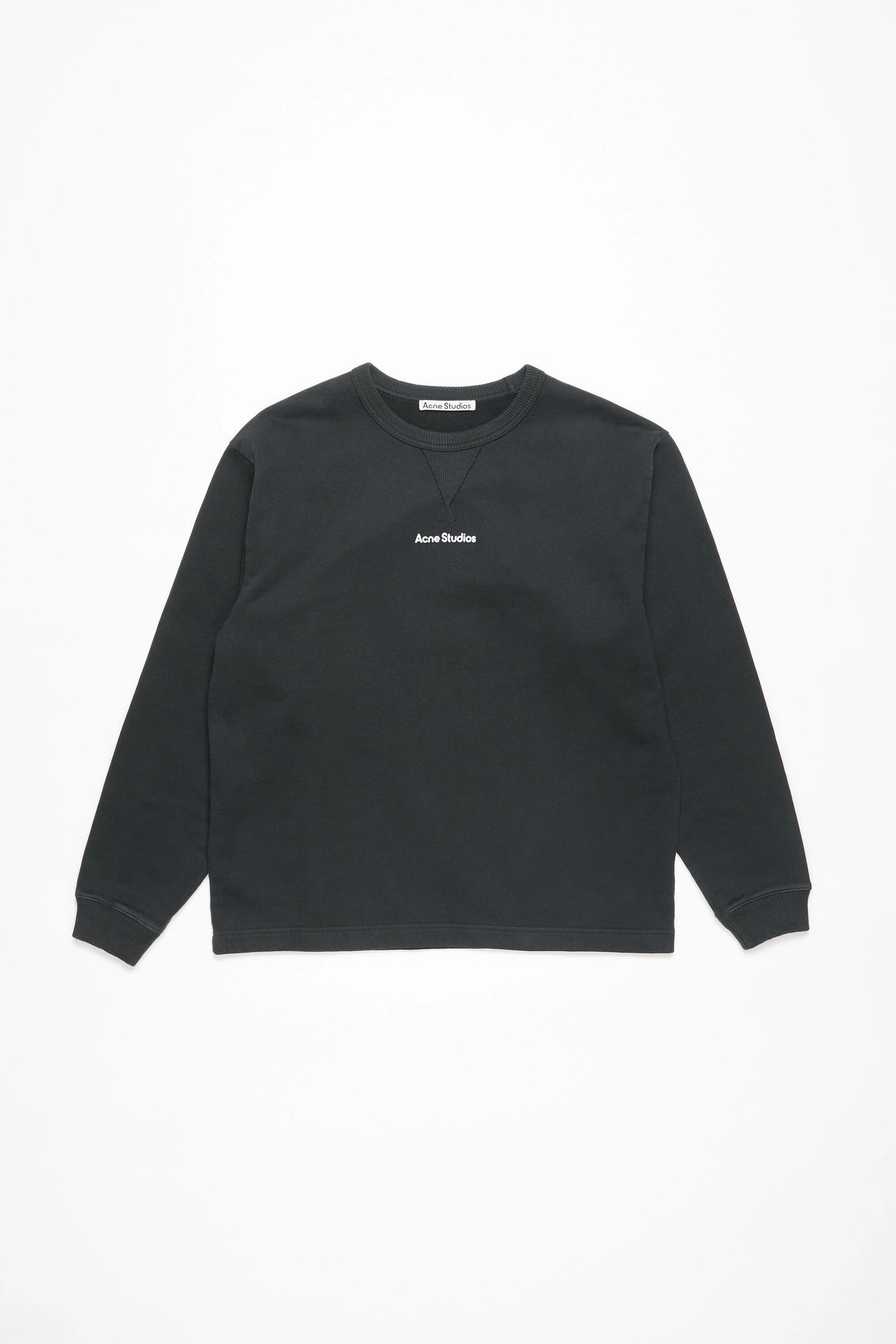 CREW-NECK S/S SWEATER / BLACK サイズ5 Black Crew Neck Sweatshirt - TK Maxx UK