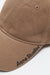 TWILL LOGO CAP IN KHAKI BEIGE, SS25