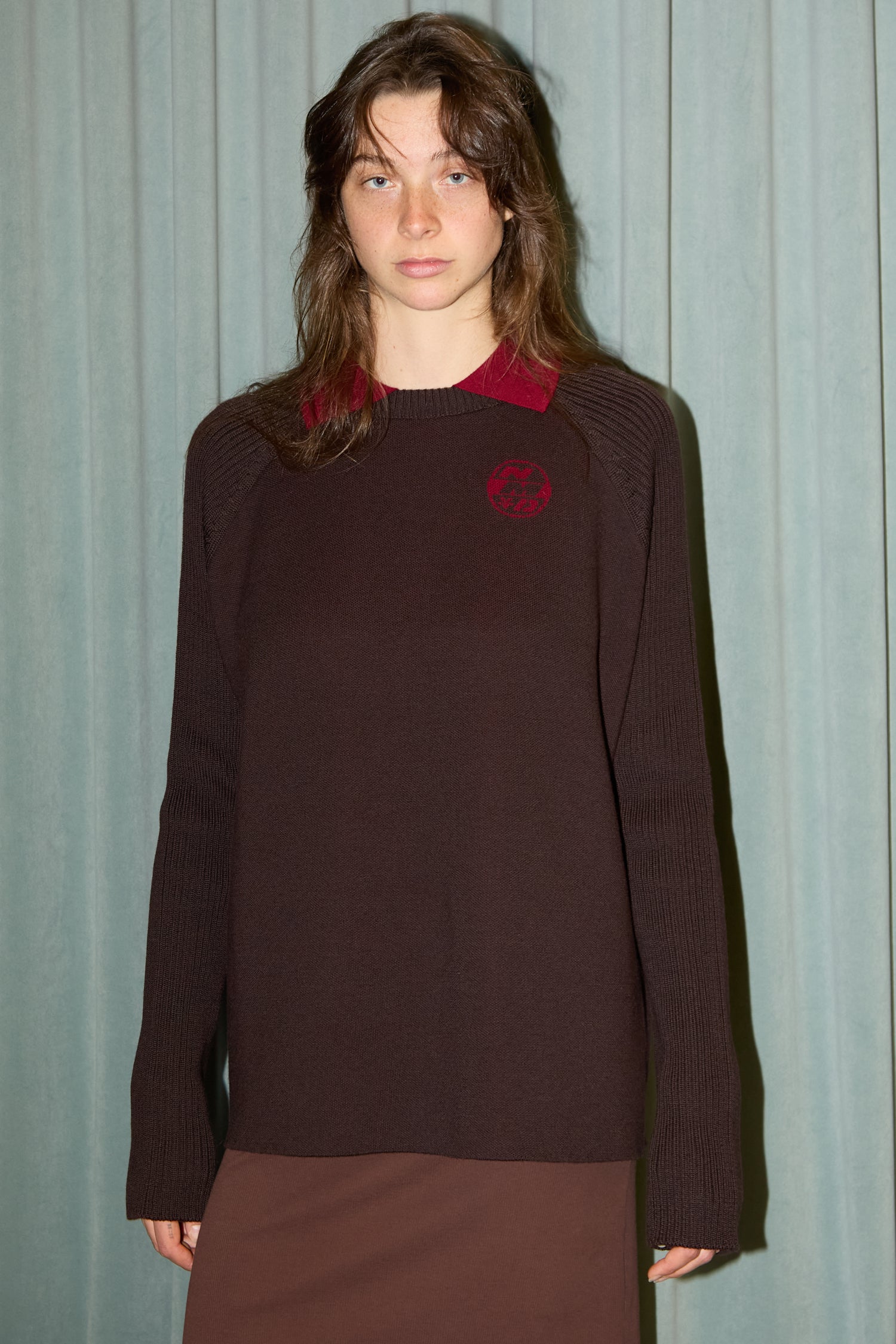 NIGHT WATCH JUMPER IN COCOA, AW26