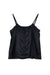 APPLIQUE HALTER TOP IN BLACK, FW23