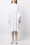 SHIRT-DRESS IN WHITE, FW23