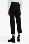 SLIM CROPPED TROUSER IN NAVY, FW23