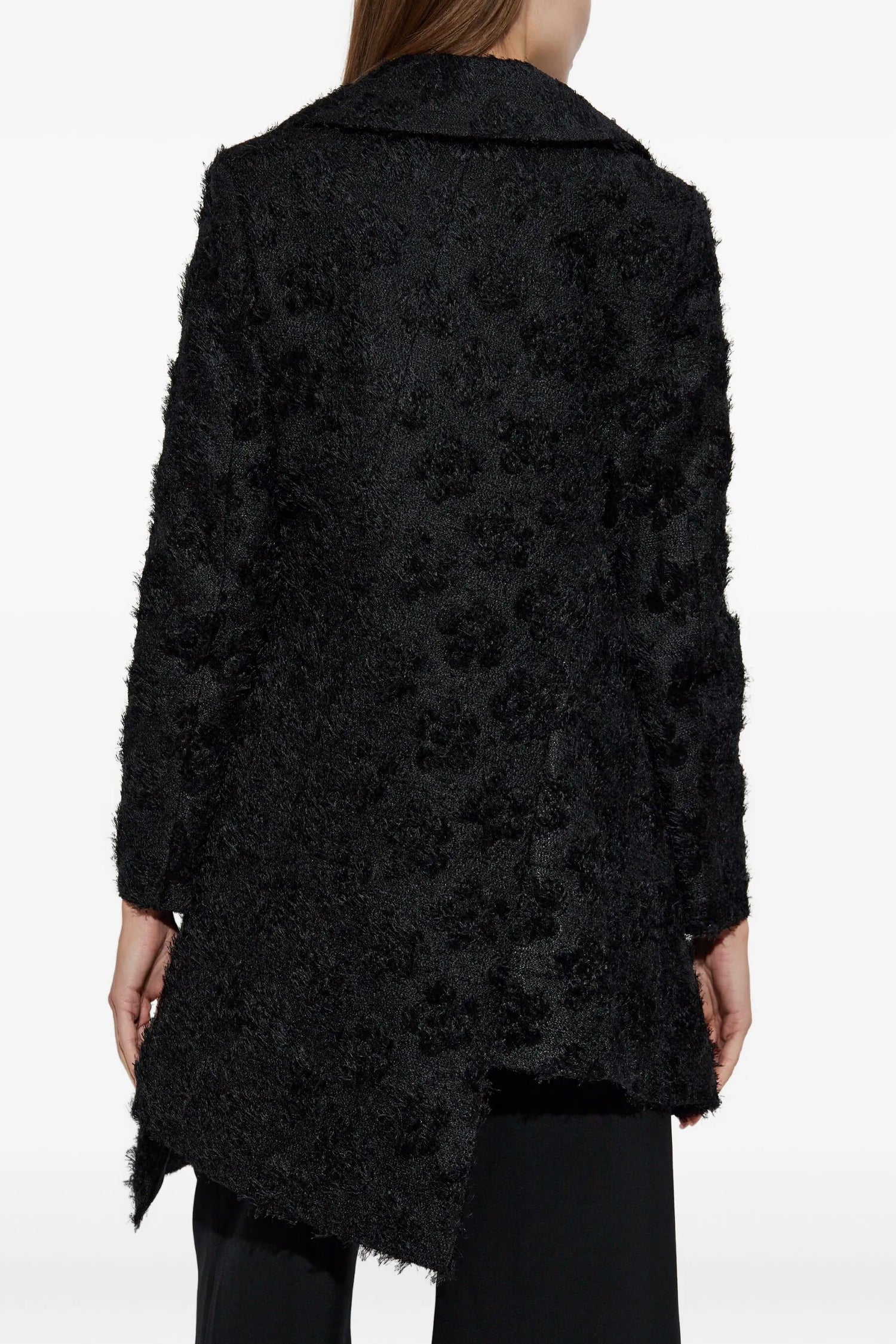 ASYMMETRIC FLORAL EMBROIDERED JACKET, FW25