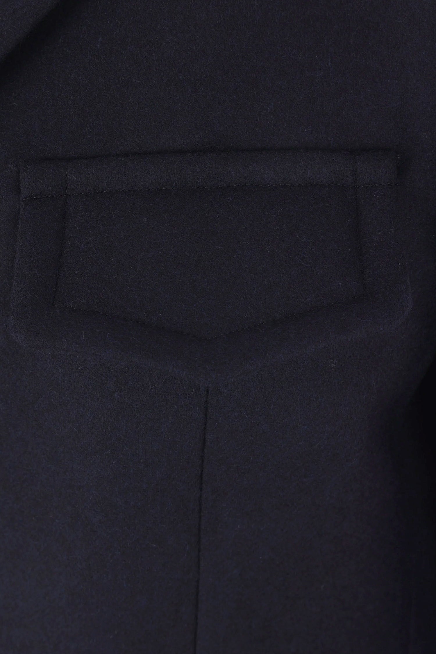 SINGLE BREASTED JACKET IN NAVY, FW25