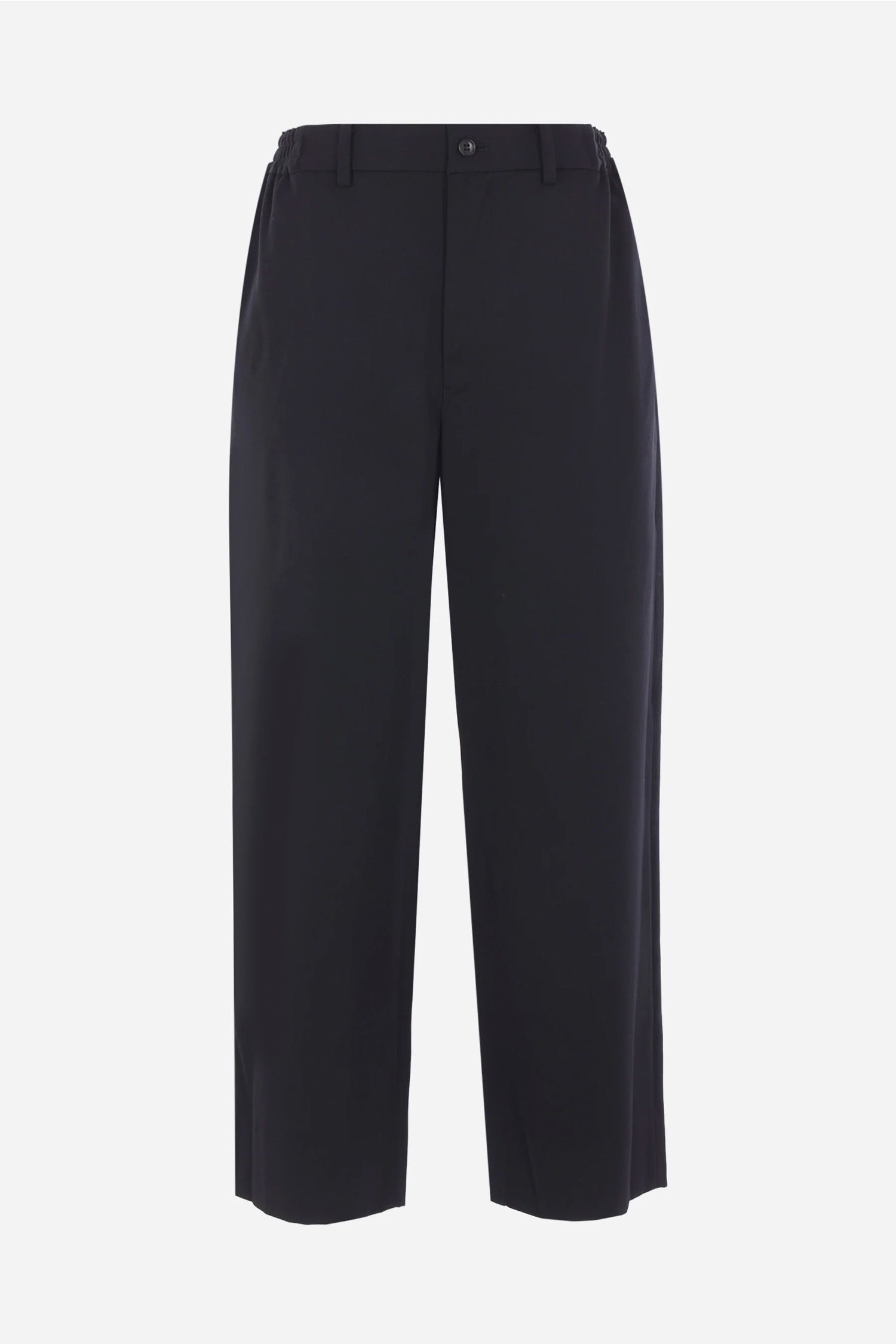 CROPPED GARBADINE TROUSER IN BLACK, FW25