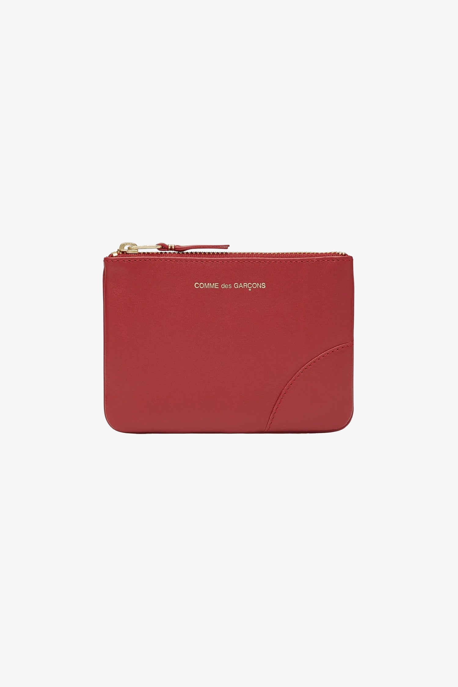 CLASSIC ZIP PURSE IN RED, SS25