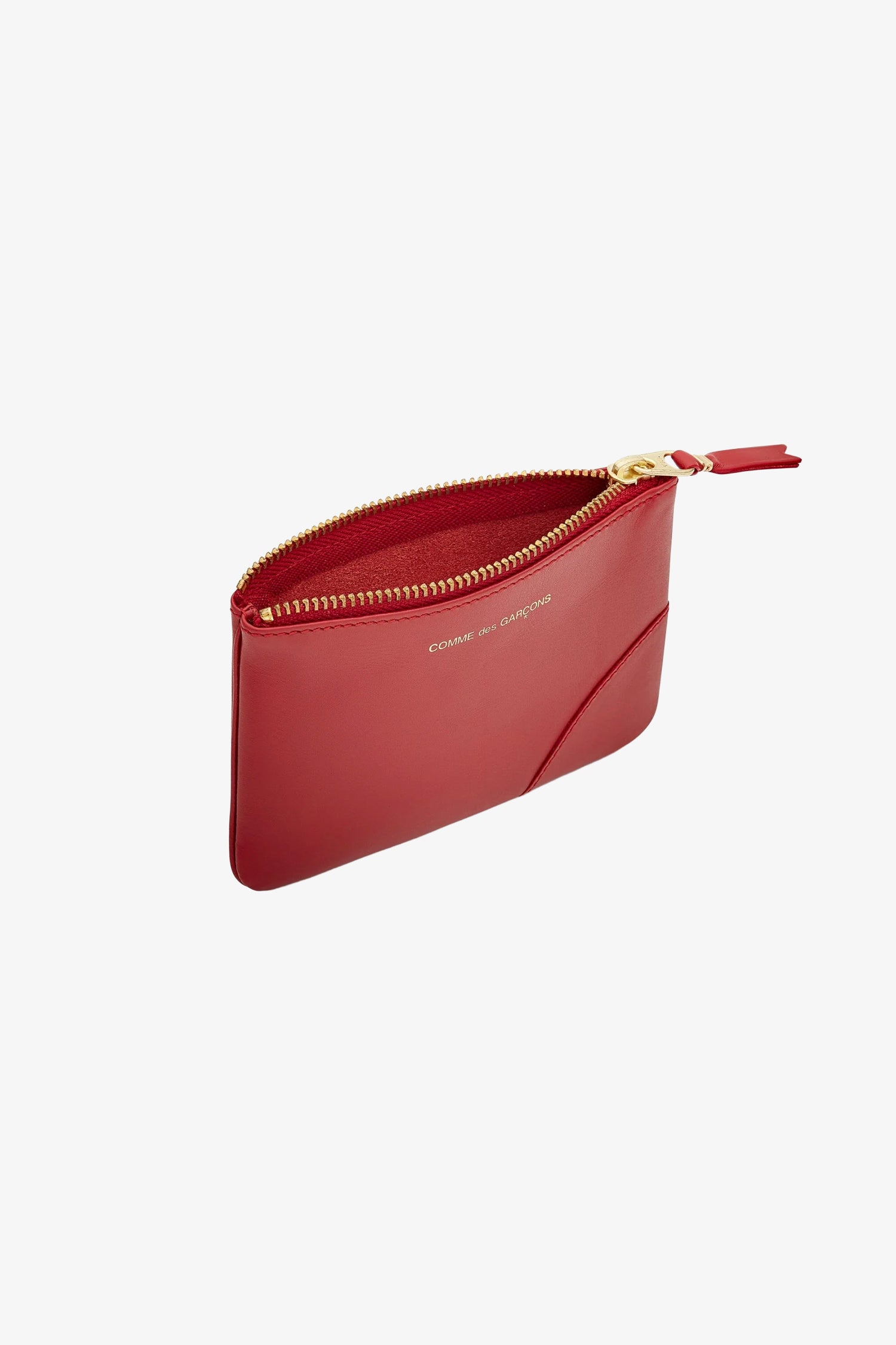 CLASSIC ZIP PURSE IN RED, SS25