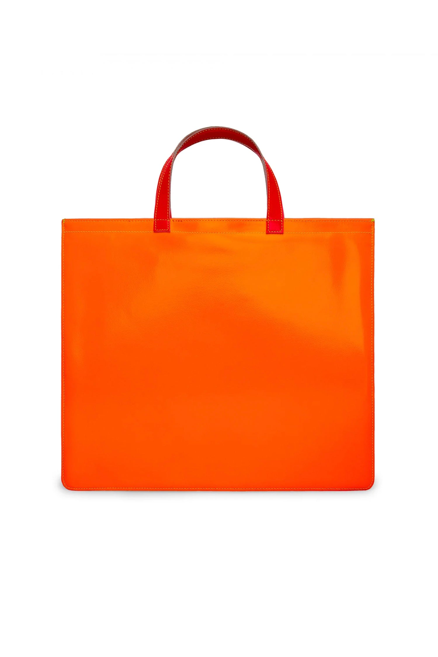 SUPER FLUO TOTE BAG IN YELLOW/ORANGE, W24