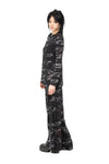 CHAISE PANT IN VIEW PRINT,W24