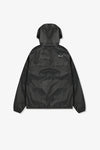 BLACK KWAY PARKA WITH BLACK HEART, SS25