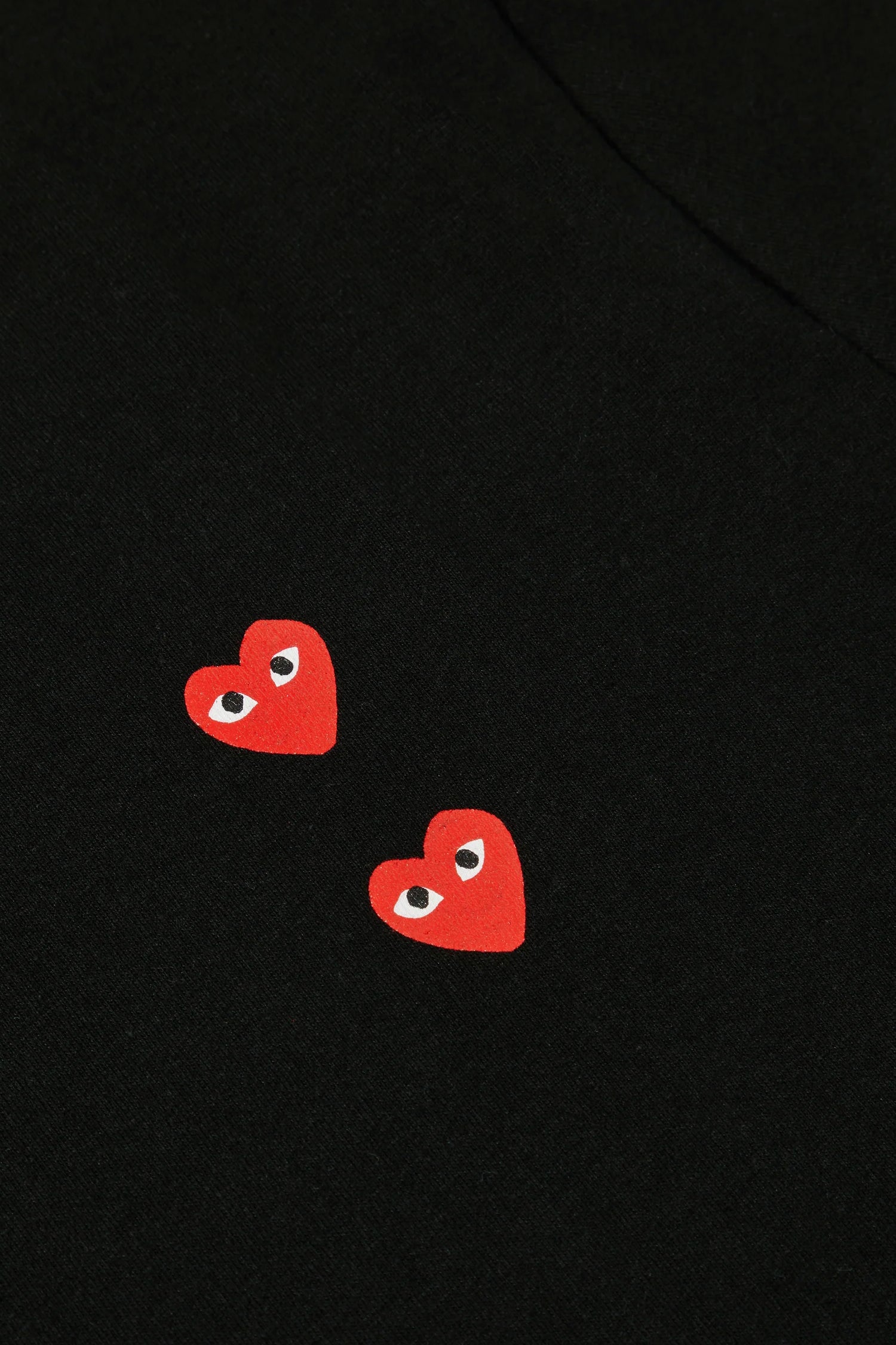 UNISEX MULTI HEART L/S T-SHIRT IN BLACK, SS26