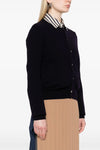 CASHMERE CARDIGAN IN NAVY, W24/25