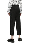 CROPPED TROUSERS IN BLACK, SS25