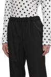 CROPPED TROUSERS IN BLACK, SS25