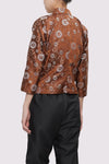 JACKET IN BROWN/MULTI, SS25