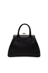 SMALL LEATHER KISS CLASP BAG, SS25