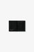 BI FOLD WALLET SILVER EYELET IN BLACK, SS25