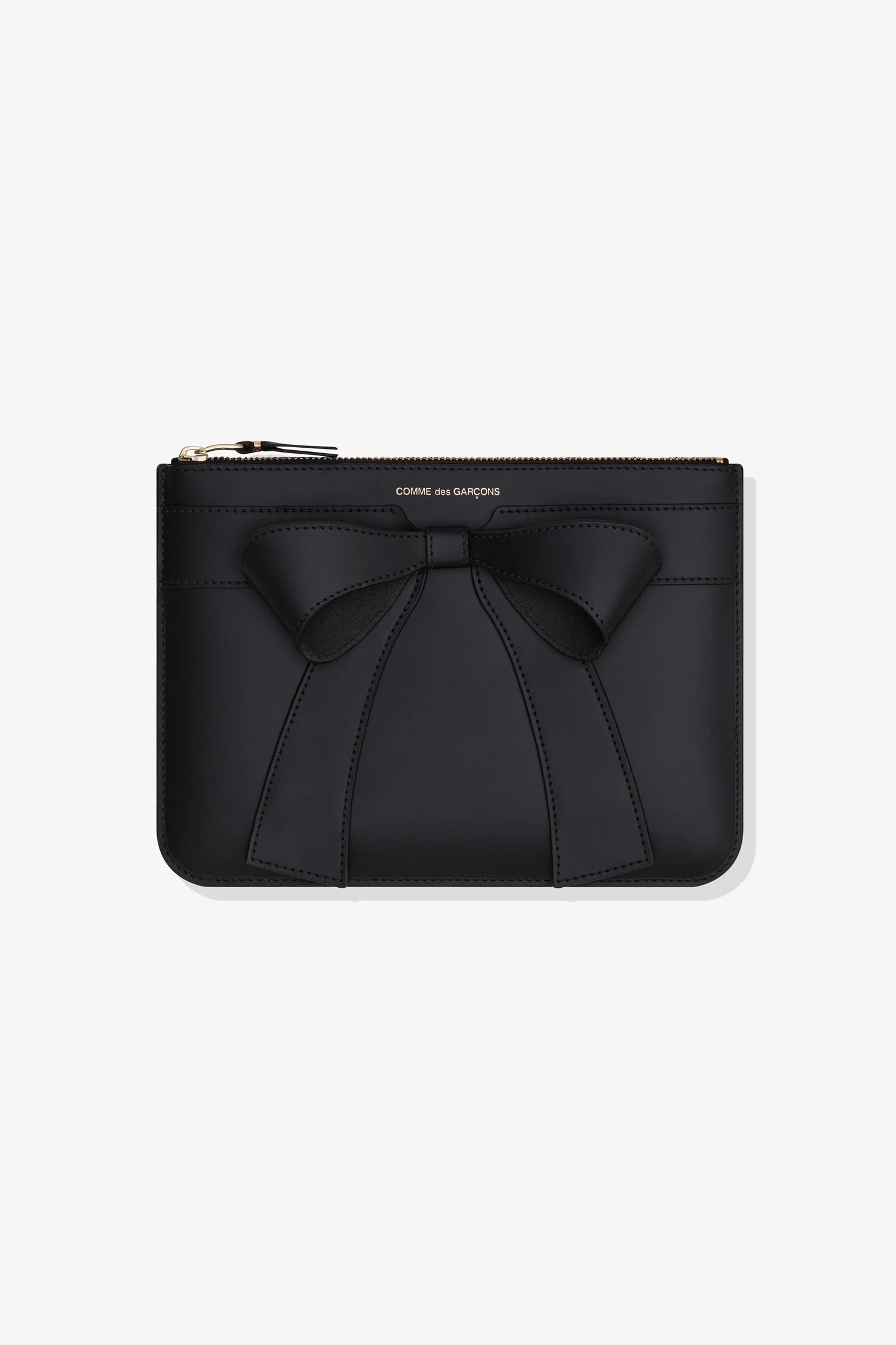 BIG BOW PURSE IN BLACK, SS25