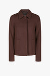 BETO JACKET IN BROWN, AW25