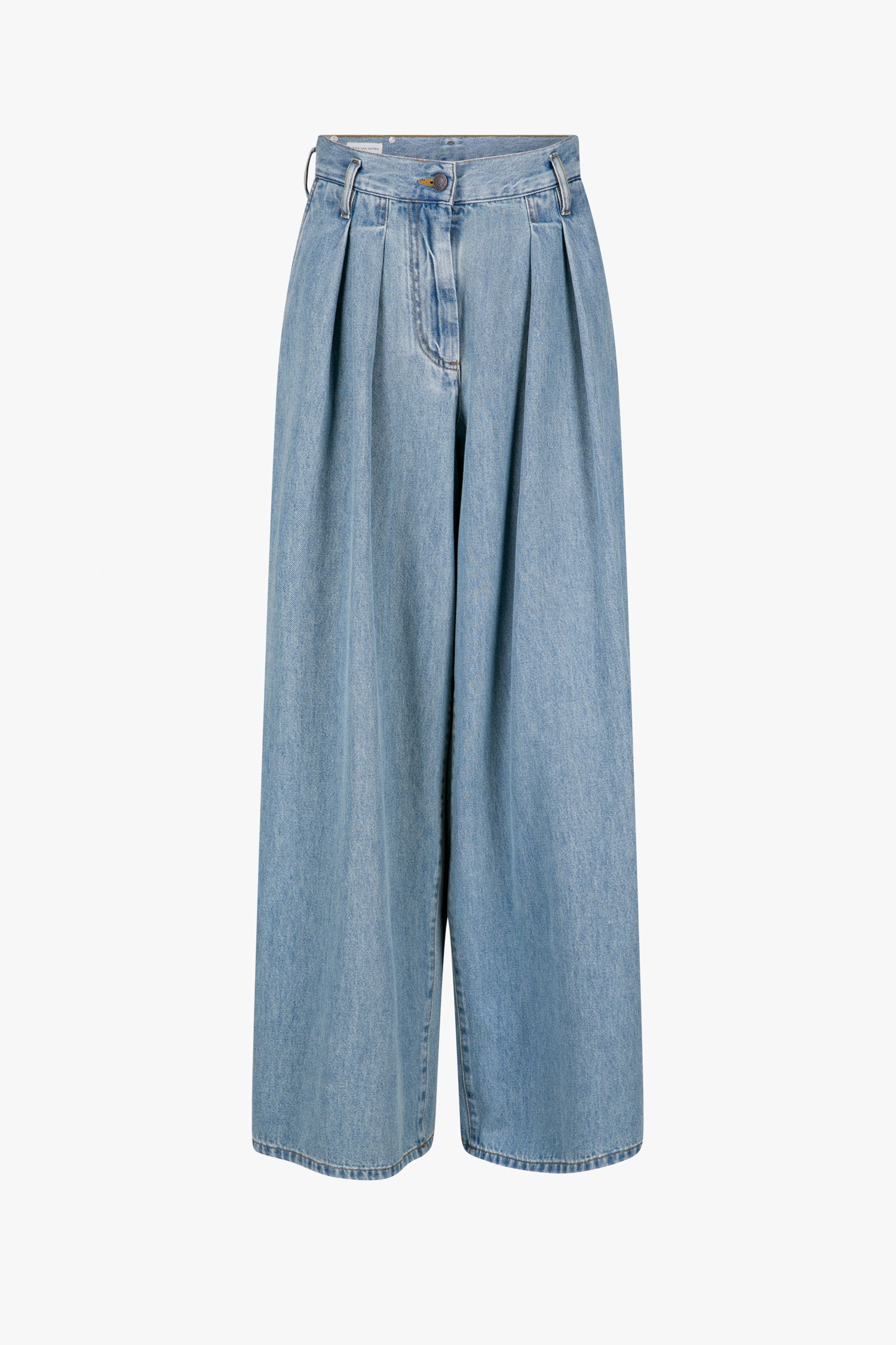 デニム・ジーパン DRIES VAN NOTEN | PAMPLONA ICE BLUE DENIM PANTS PAMPLONA DENIM PANT IN ICE BLUE, AW25 - Zambesi Store