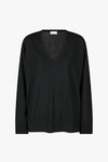 TUOMAS SWEATER IN BLACK, AW25