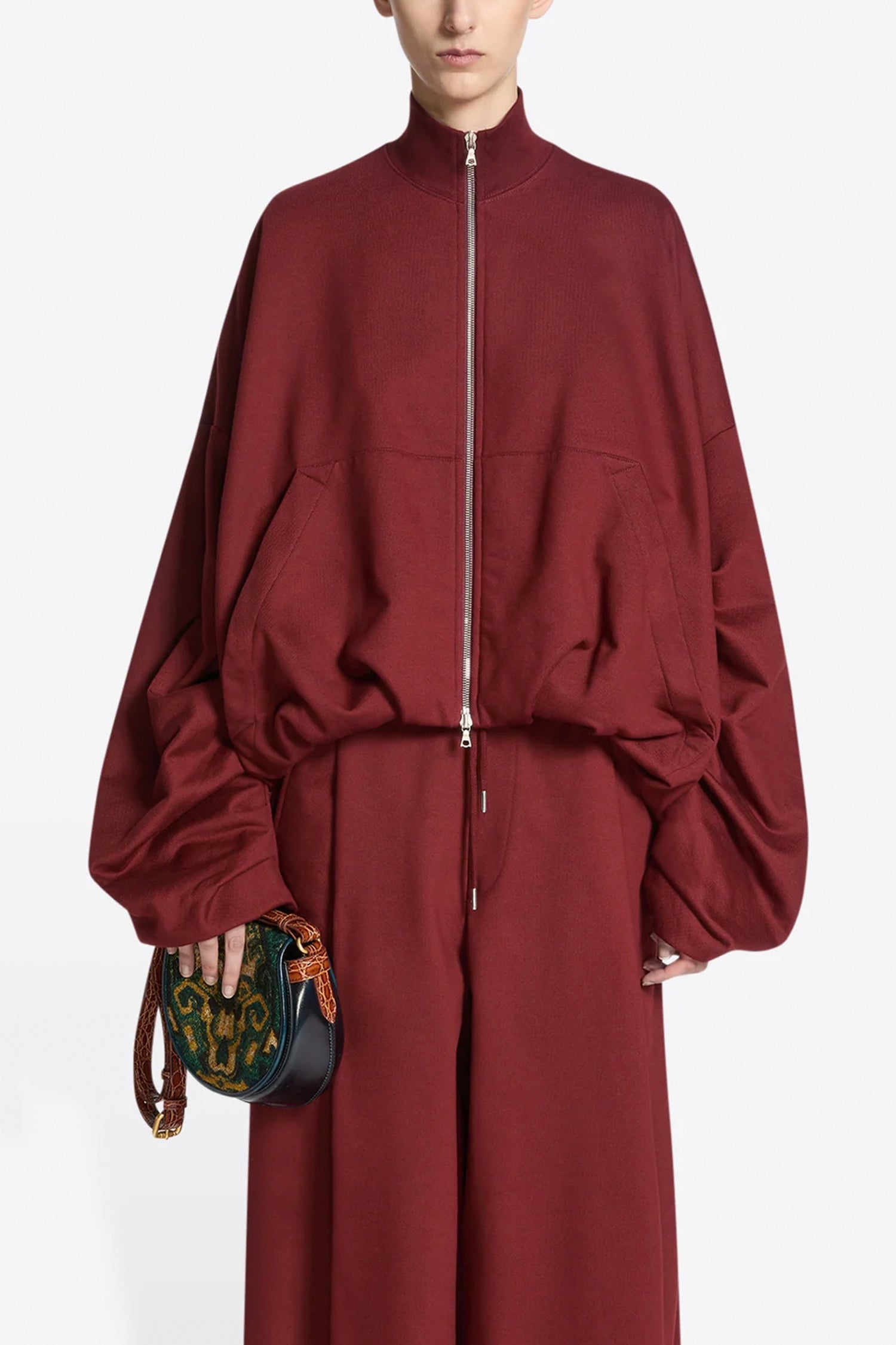 HAQUA JACKET IN RUBY, FW26