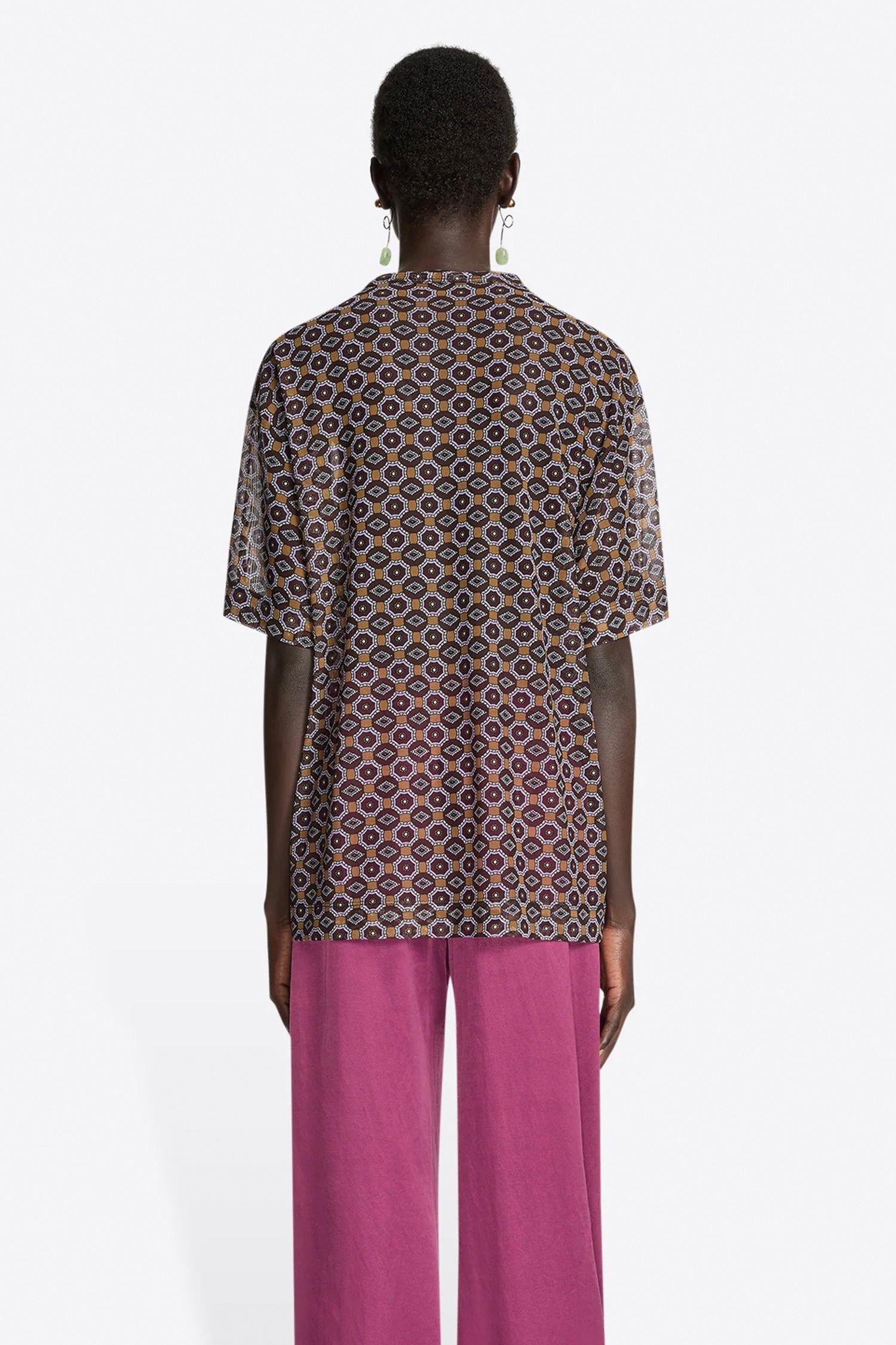 HOGE PR T SHIRT IN BROWN, FW26