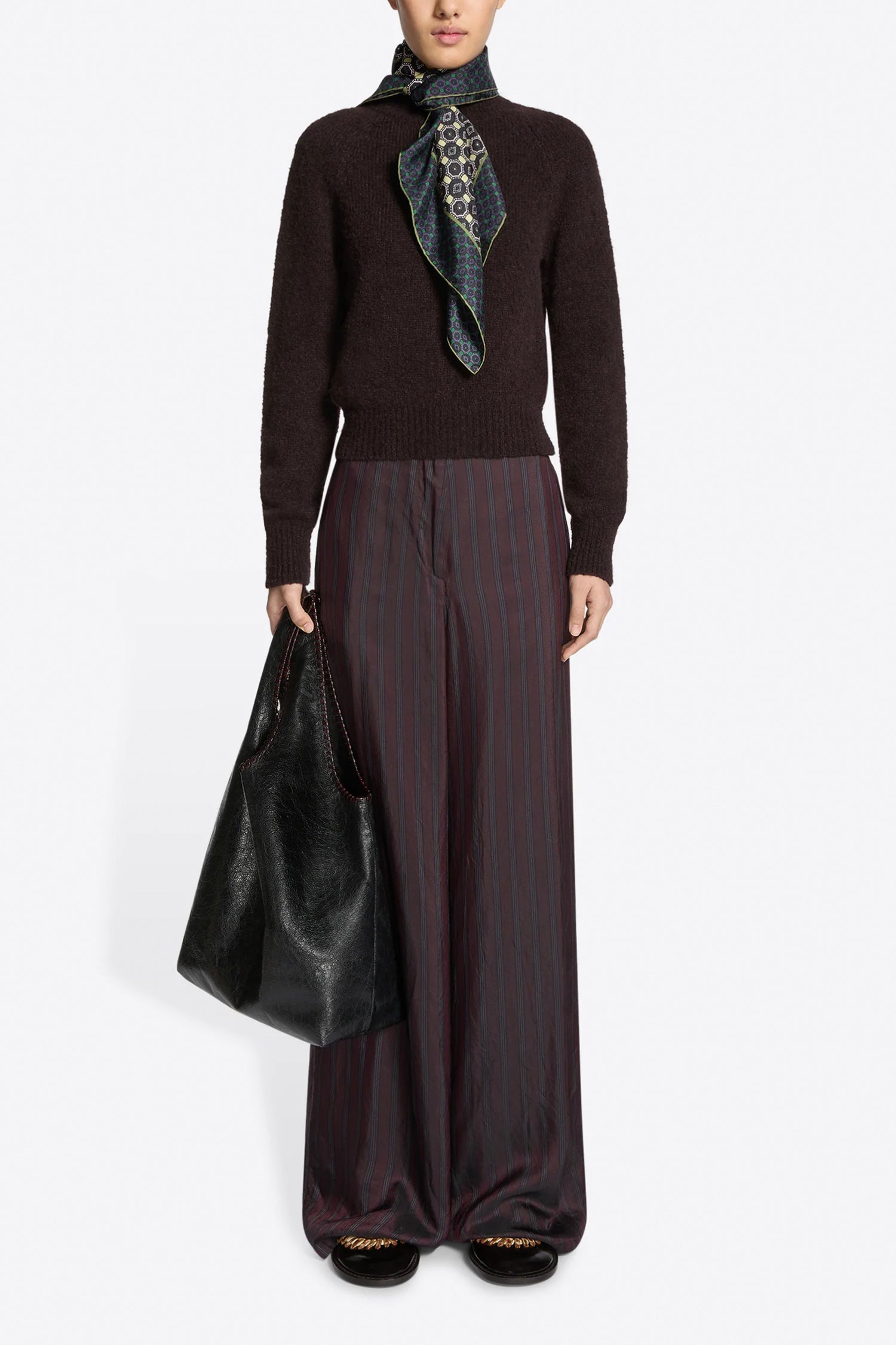 PENN PANT IN BURGUNDY, FW26