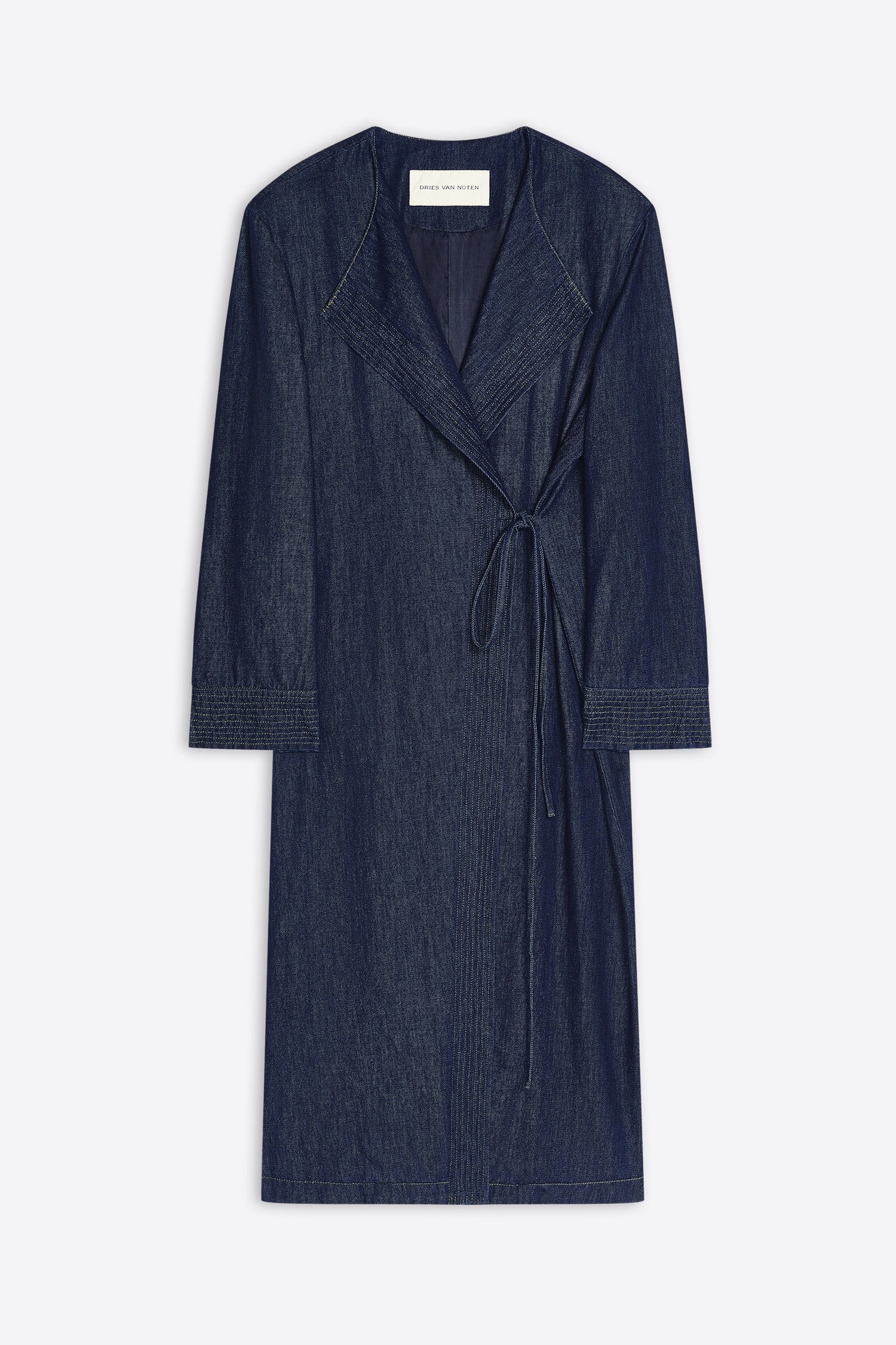 RIVLA DEN COAT IN INDIGO, FW26