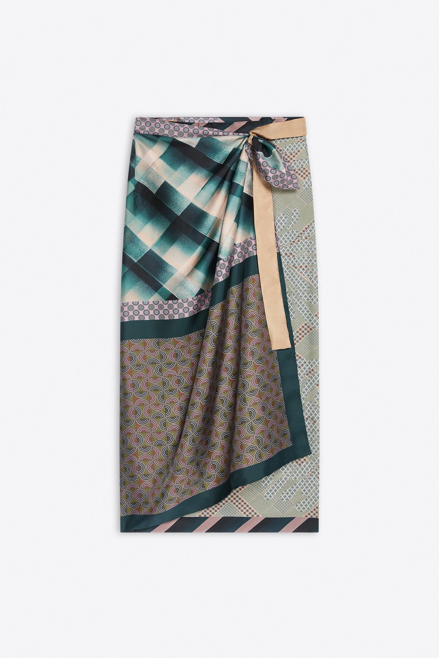 SCARFY LONG SKIRT DESSIN A, FW26