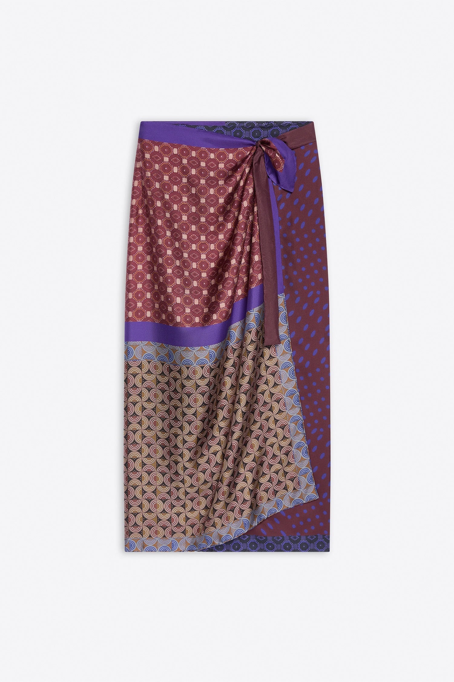 SCARFY LONG SKIRT DESSIN B, FW26