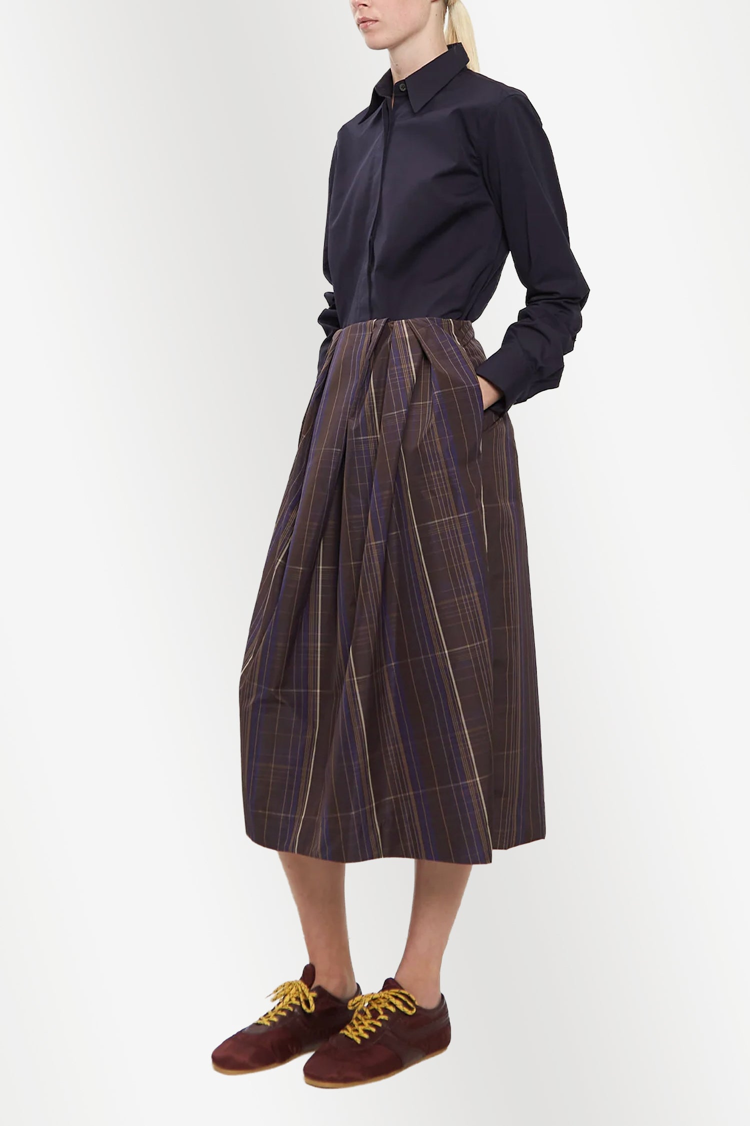 SONISTA SKIRT IN BROWN, FW26