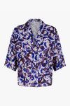 CALA SHIRT IN BLUE PRINT, SS25