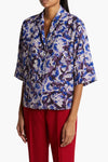 CALA SHIRT IN BLUE PRINT, SS25