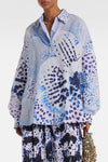 CASIA SHIRT IN BLUE ORCHID, SS25