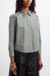 CLAVINI BIS SHIRT IN PISTACHE, SS25