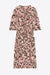 DAFFIE DRESS IN DARK BROWN, SS25